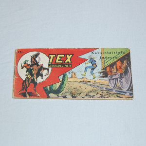 Tex liuska 08 - 1957 Kaksintaistelu junassa (5. vsk)